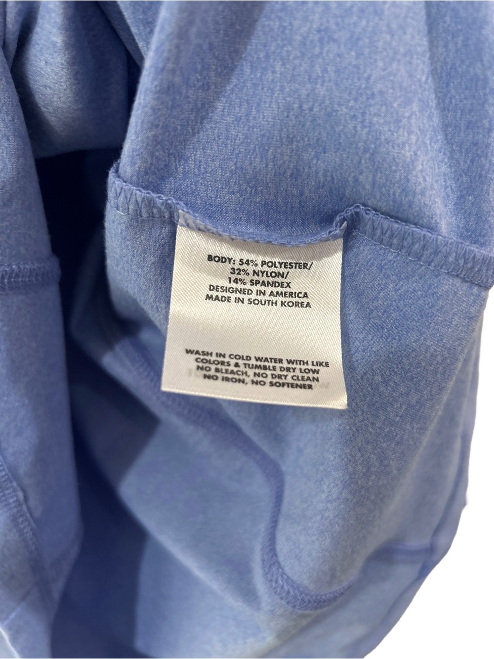 Rhoback women’s Performance Q-Zip Pullover quarter zip M blue heather *branded - Picture 8 of 10